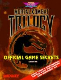 Mortal Kombat Trilogy Official Game Secrets Box Art