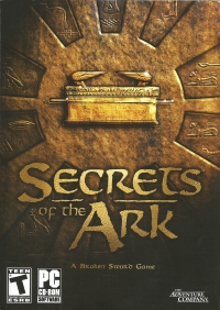Secrets of the Ark: A Broken Sword Game Box Art