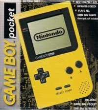 Nintendo Game Boy Pocket (Yellow) [EU] Box Art