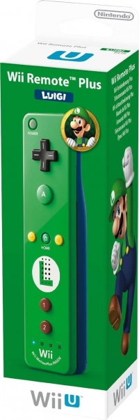 Nintendo Wii Remote Plus (Luigi) [EU] Box Art