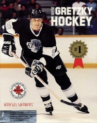 Wayne Gretzky Hockey Box Art