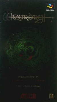Wizardry V: Heart of the Maelstrom Box Art