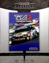 TOCA 2 Touring Cars - Codemasters Classics Box Art