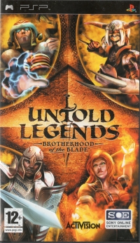 Untold Legends: Brotherhood of the Blade Box Art