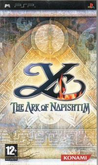 Ys: The Ark of Napishtim [NL] Box Art