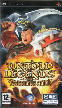 Untold Legends: The Warrior's Code Box Art