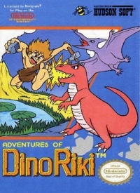 Adventures of Dino Riki Box Art