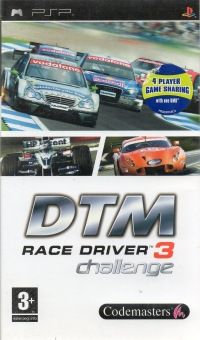 DTM Race Driver 3 Challenge Box Art