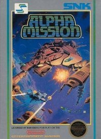 Alpha Mission (3 screw cartridge) Box Art