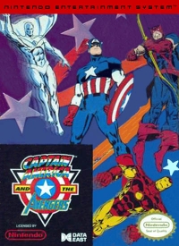 Captain America and the Avengers Box Art
