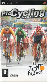 Pro Cycling: Seizoen 2008 Box Art
