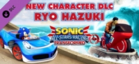Sonic & All-Stars Racing Transformed: Ryo Hazuki Box Art