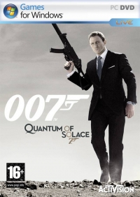 James Bond 007: Quantum of Solace Box Art