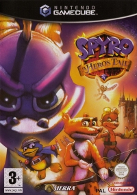 Spyro: A Hero's Tail Box Art
