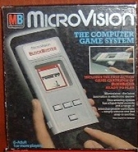 Milton Bradley MicroVision - Block Buster Box Art