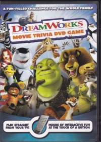 DreamWorks Movie Trivia DVD Game Box Art