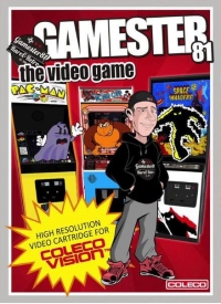 Gamester 81: The Video Game (gray) Box Art