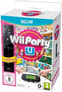 Wii Party U (Includes Wii Remote Plus Black) Box Art