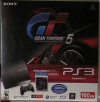 Sony PlayStation 3 CECH-2501A - Gran Turismo 5 Box Art