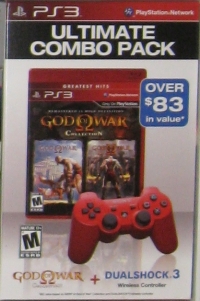 Sony Ultimate Combo Pack - God of War Collection + DualShock 3 Wireless Controller Box Art