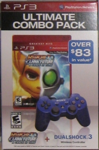 Sony Ultimate Combo Pack - Ratchet & Clank Future: A Crack in Time + DualShock 3 Wireless Controller Box Art