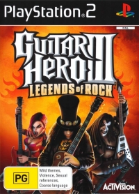 Guitar Hero III: Legends Of Rock Box Art