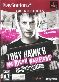 Tony Hawk's American Wasteland - Greatest Hits Box Art