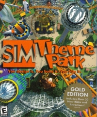 Sim Theme Park - Gold Edition Box Art