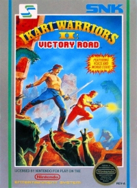 Ikari Warriors II: Victory Road Box Art