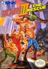 Ikari III: The Rescue Box Art
