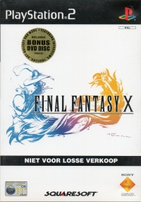 Final Fantasy X (Niet voor losse verkoop) Box Art
