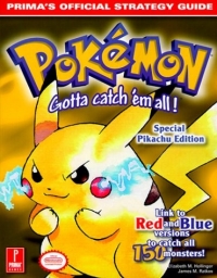 Pokémon Special Pikachu Edition - Prima's Official Strategy Guide Box Art