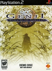 Genji: Dawn of the Samurai Demo Disc Box Art