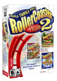 Rollercoaster Tycoon 2: Triple Thrill Pack Box Art