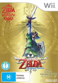 Legend of Zelda, The: Skyward Sword (25th Anniversary) Box Art