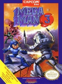 Mega Man 3 (Mega Man Refund) Box Art