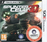 Tom Clancy's Splinter Cell 3D [NL][FR] Box Art
