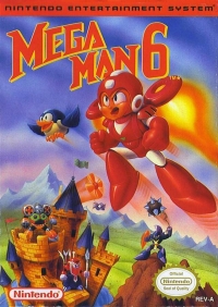 Mega Man 6 Box Art