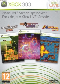 Xbox Live Arcade Game Pack Box Art