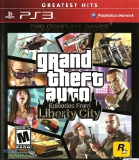 Grand Theft Auto: Episodes From Liberty City - Greatest Hits Box Art