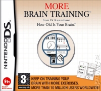 More Brain Training from Dr Kawashima: How Old Is Your Brain? Box Art