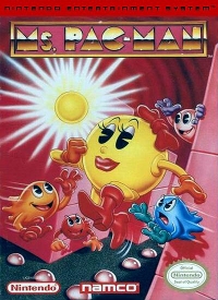 Ms. Pac-Man (Namco) Box Art