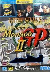 Ayrton Senna's Super Monaco GP II Box Art
