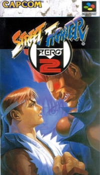 Street Fighter Zero 2 Box Art