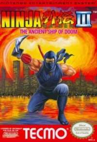 Ninja Gaiden III: The Ancient Ship of Doom Box Art
