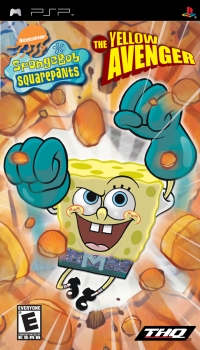 SpongeBob Squarepants: The Yellow Avenger Box Art