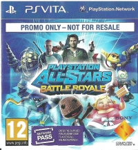 PlayStation All-Stars Battle Royale (Not for Resale) Box Art
