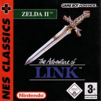 Zelda II: The Adventure Of Link - NES Classics + Box Art