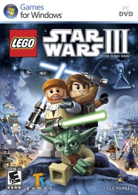 Lego Star Wars III: The Clone Wars Box Art