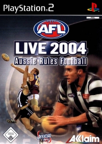 AFL Live 2004: Aussie Rules Football [DE] Box Art